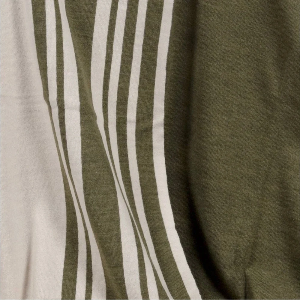 Studio McGee Framed Jacquard Knit Throw Blanket Sage Green/Cream